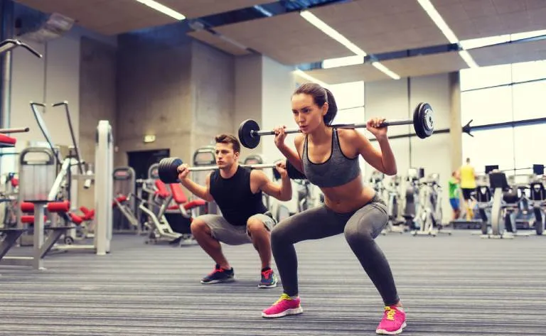 Athlete building a custom exercise