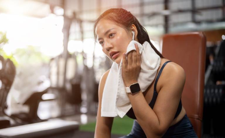 Body measurements tracked over time