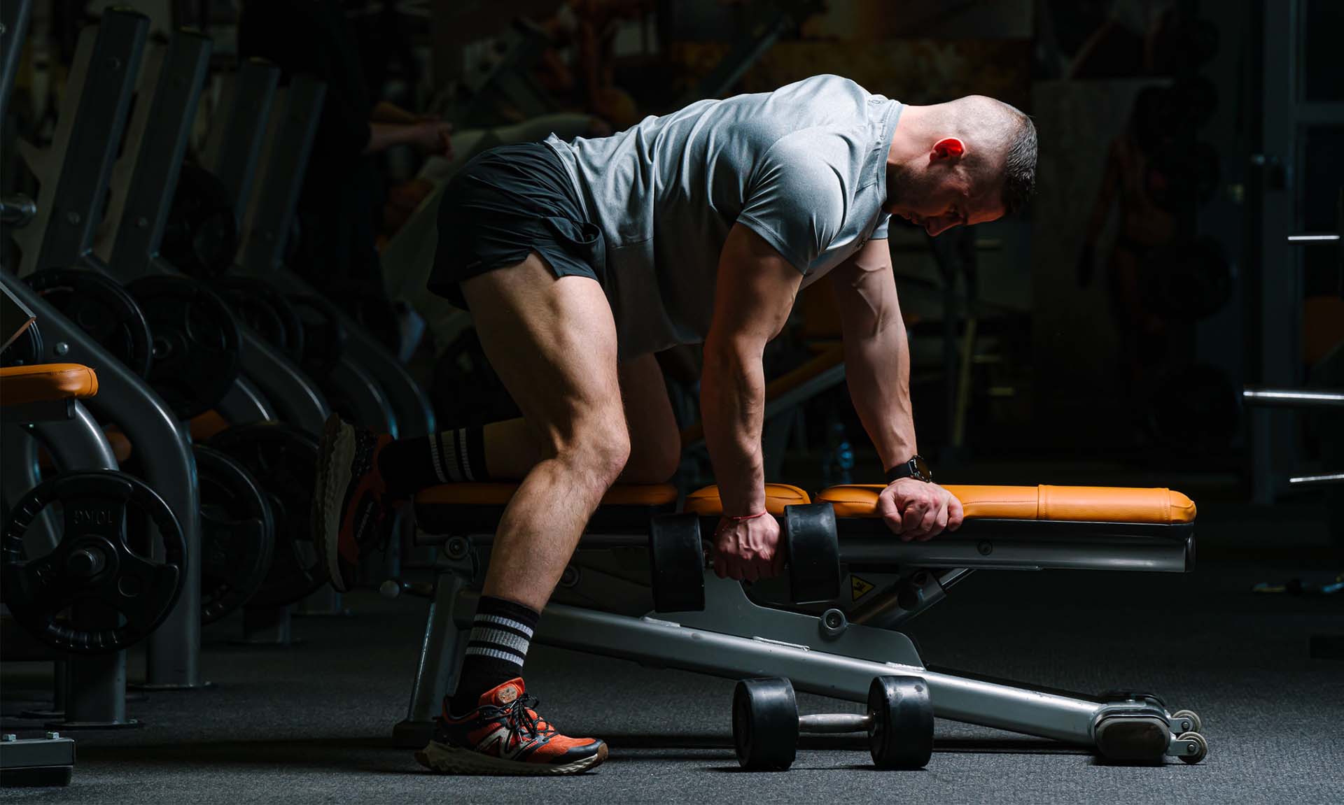 Man performing an exercise
